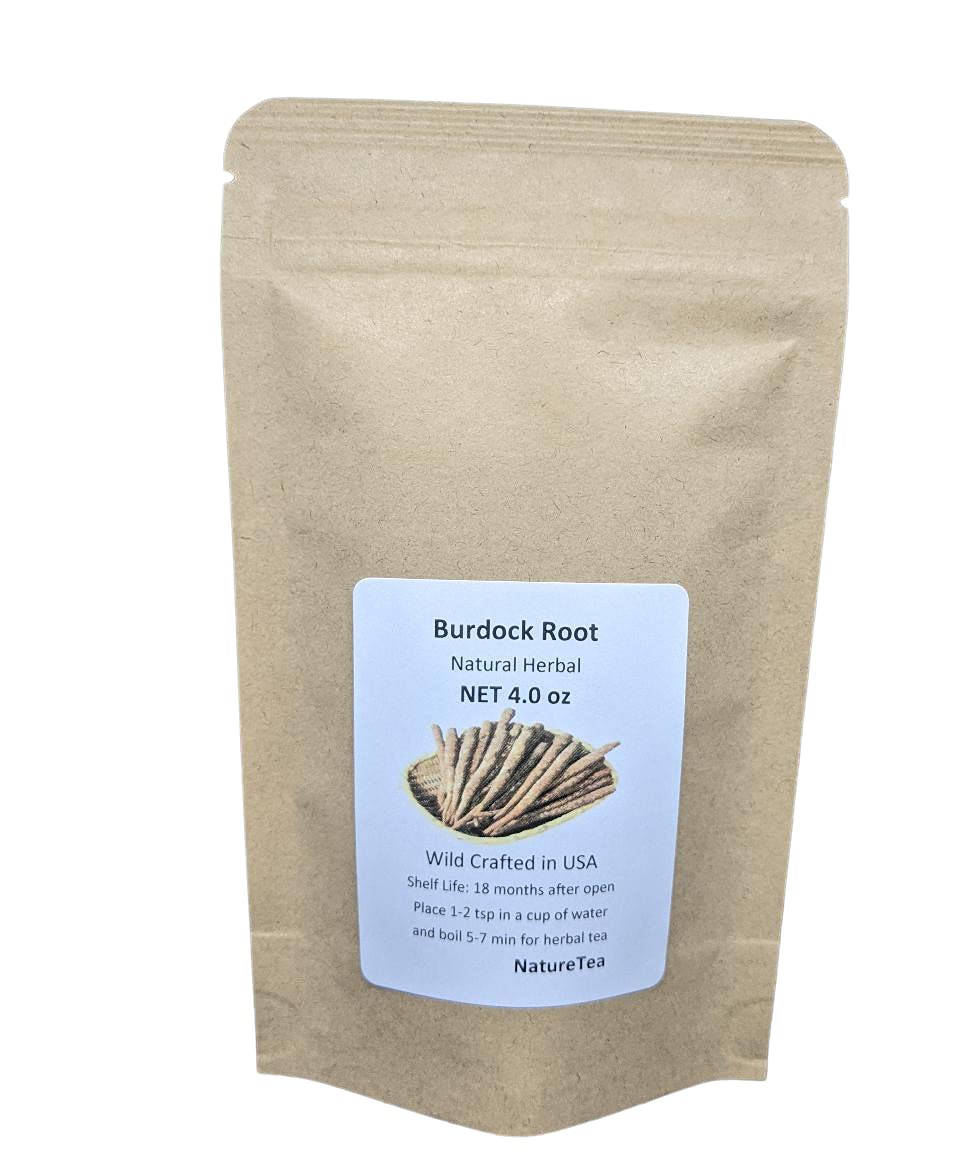 Nature Tea Burdock Root 우엉차 - Arctium lappa Roasted Loose Burdock
