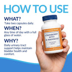 The Vitamin Shoppe Cranberry with D-Mannose Vegetarian Capsules - 60 Capsules - image 5