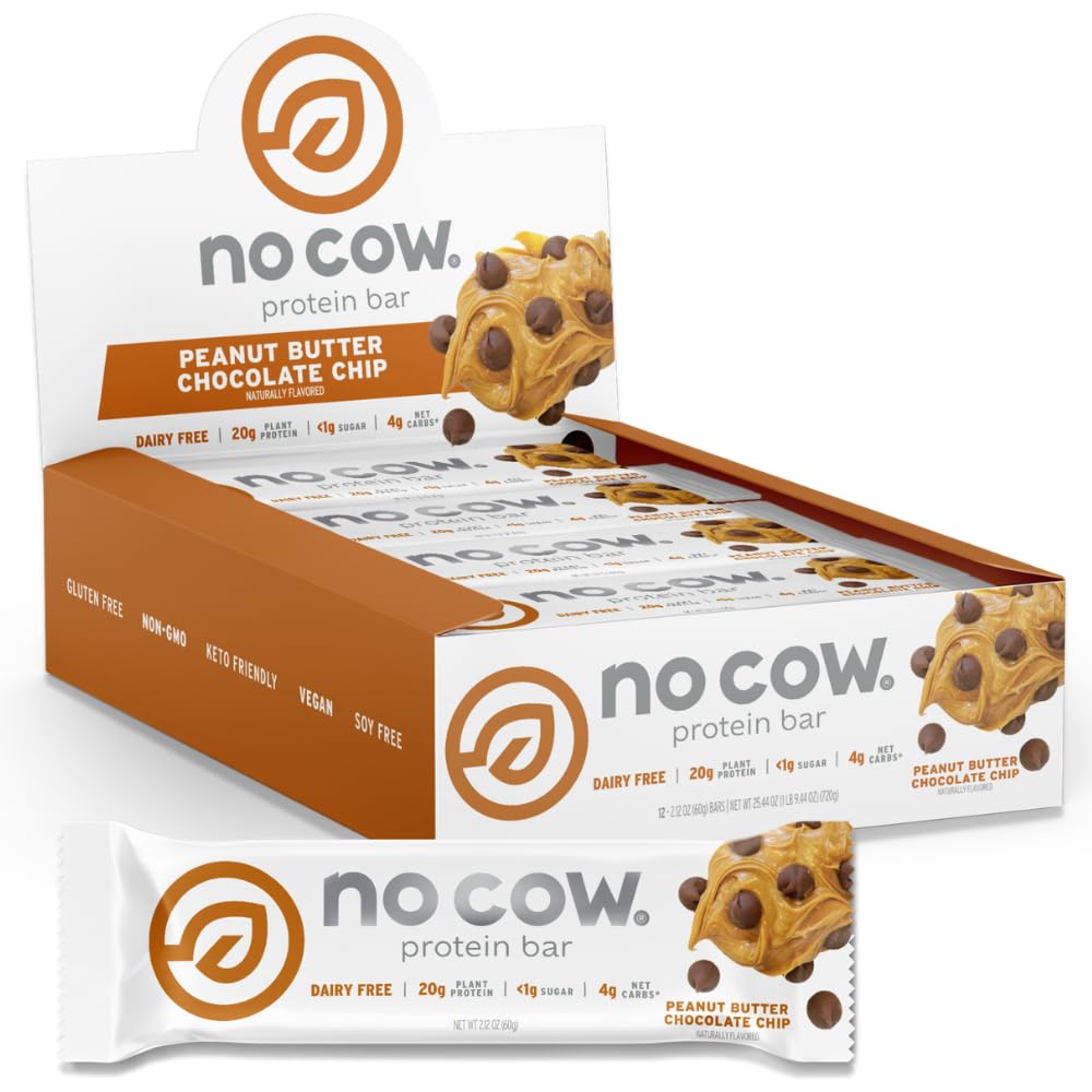 No Cow Vegan Protein Bars, Best Sellers, Upgraded