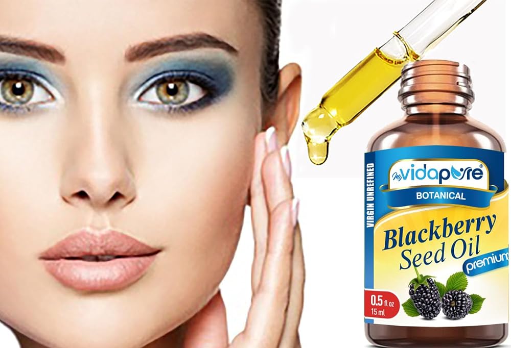 MYVIDAPURE BlackBerry Seed Oil Wild Growth RAW 100% Pure Virgin - image 4