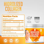 AV Orange Hydrolyzed Grass Fed Collagen with Vitamin C Powder - 198g - image 6