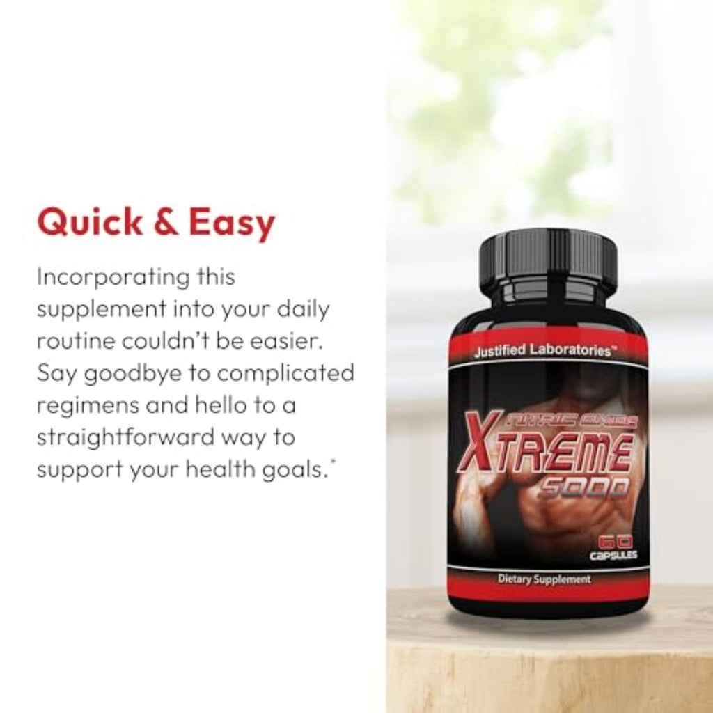 Justified Laboratories Nitric Oxide Xtreme 5000 - image 5