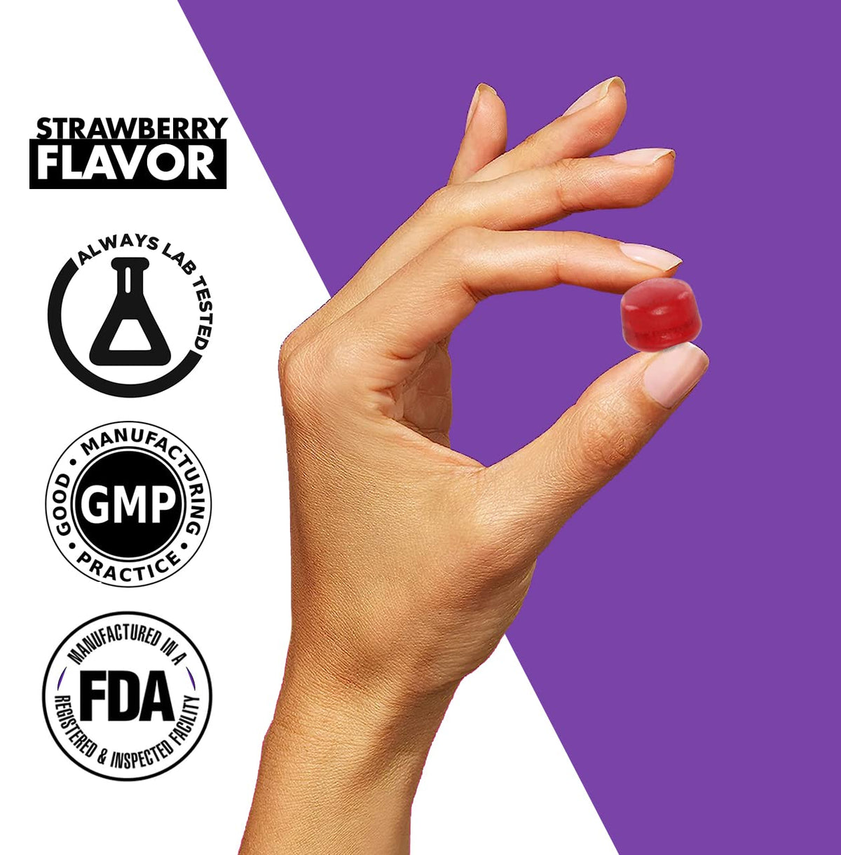 Happy Healthy Wellness Vegan Melatonin Gummies for Sleep - 30 Count - image 5