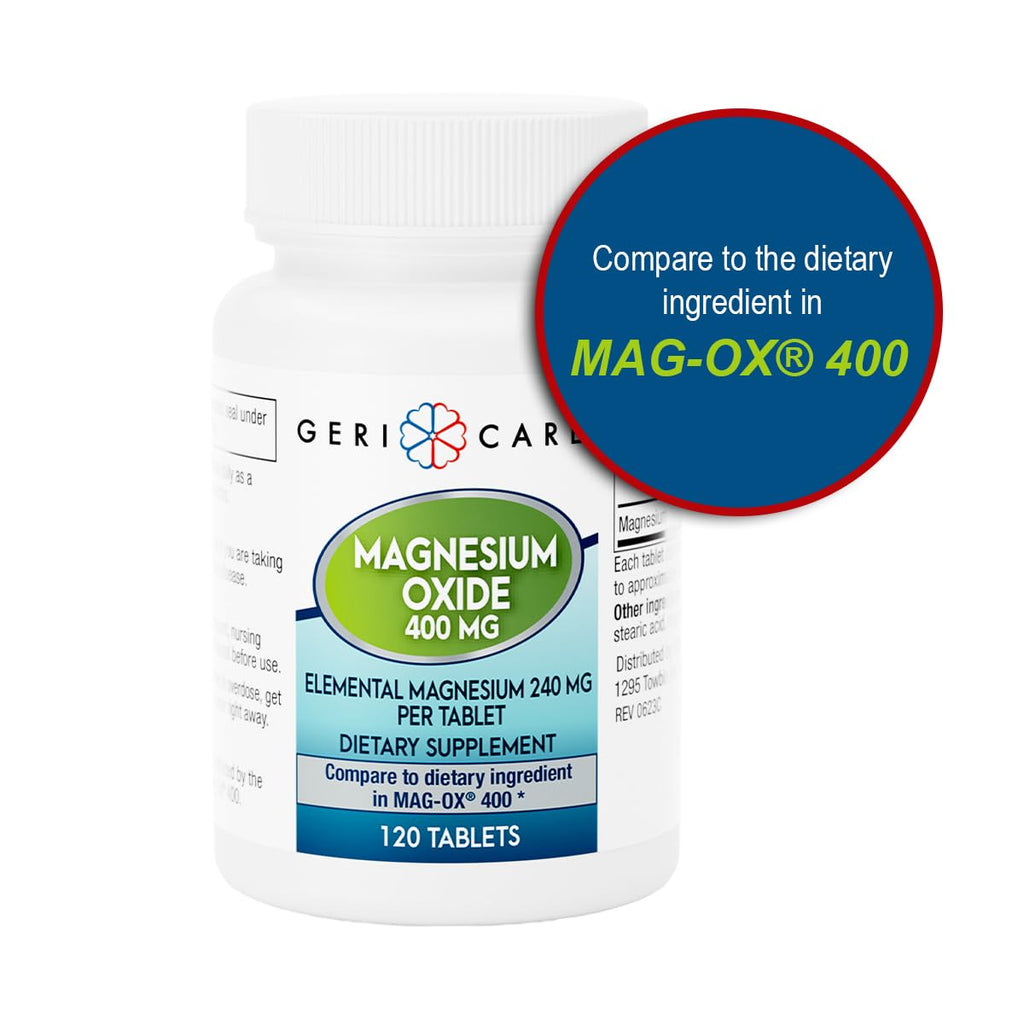 GeriCare Magnesium Oxide Supplement