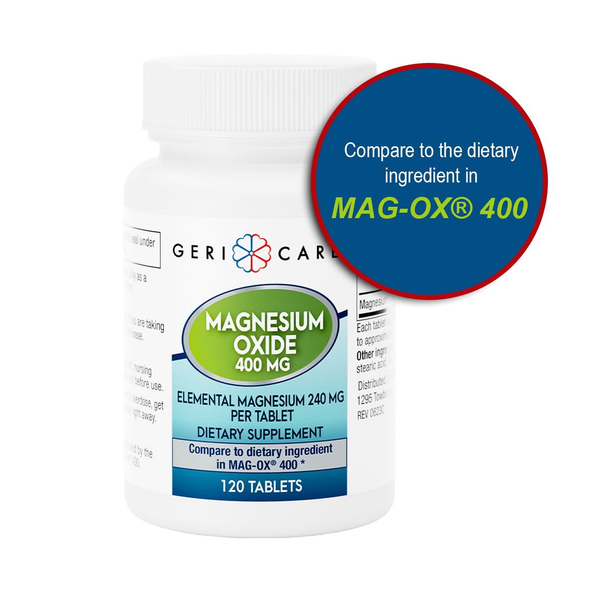 GeriCare Magnesium Oxide Supplement