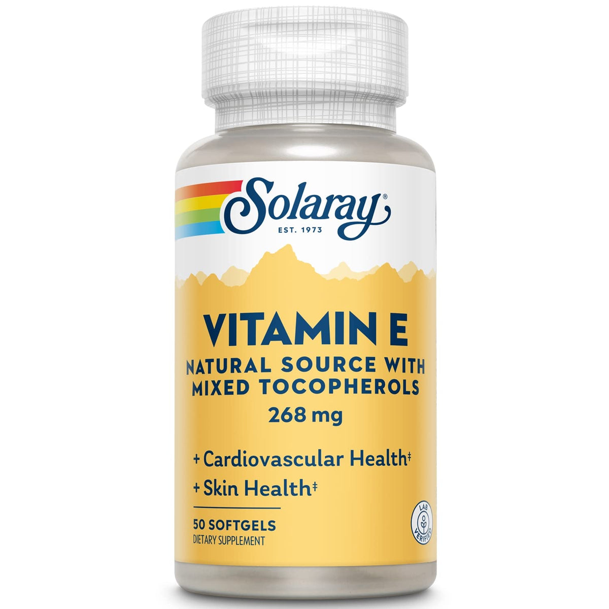 Solaray Vitamin E d-Alpha Tocopherol 400 IU - 50 Softgels