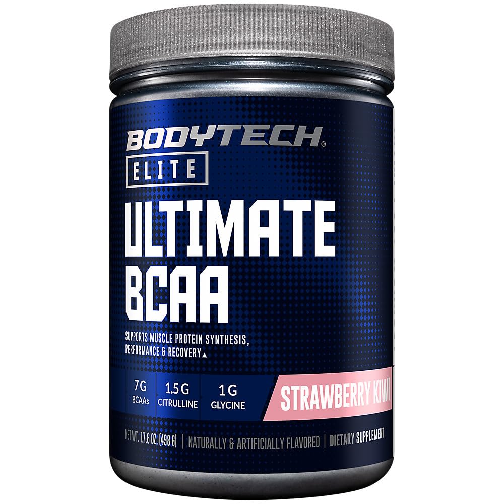 BodyTech Elite Ultimate BCAA Powder Strawberry Kiwi - 30 Servings