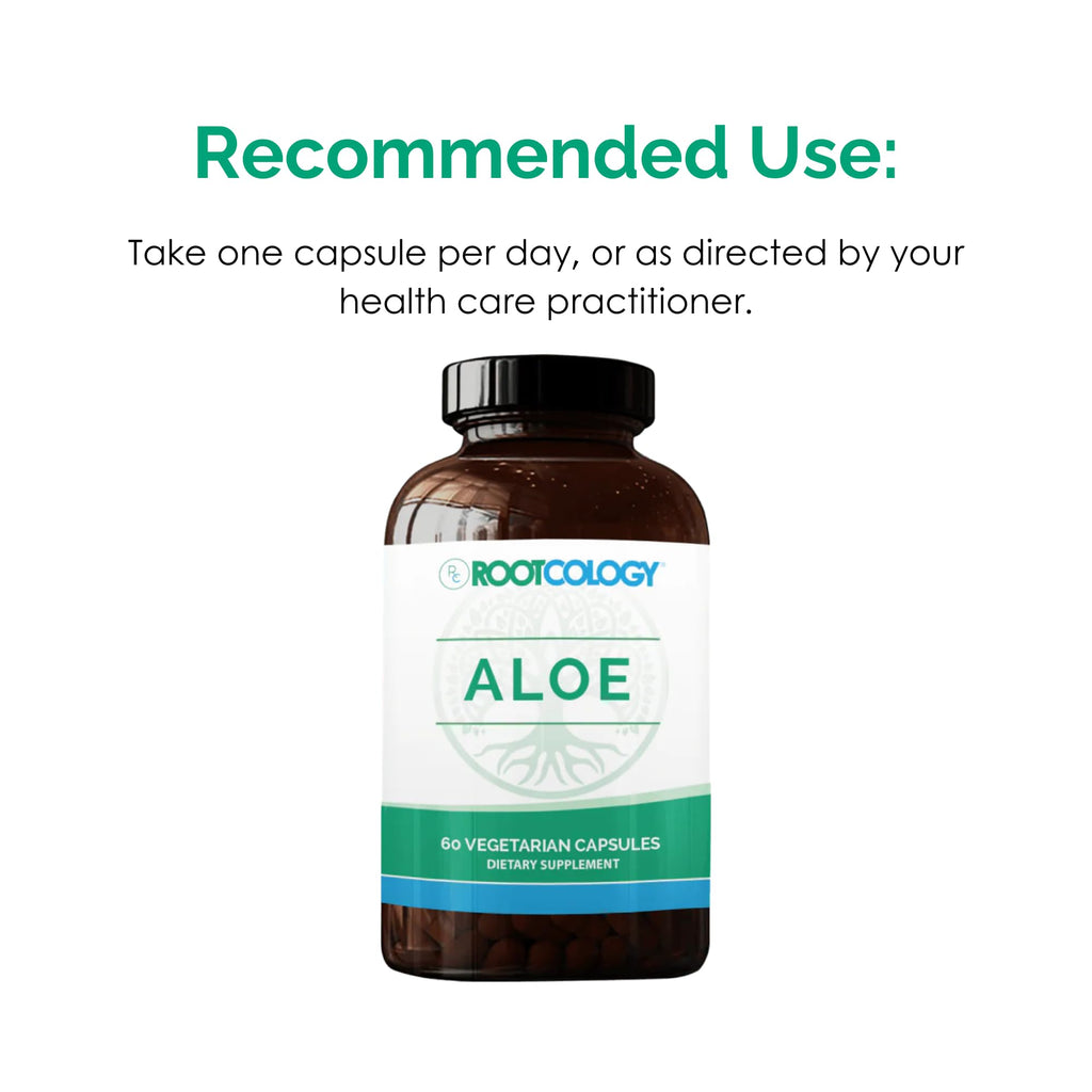 Rootcology Aloe Vera GI Support - 60 Capsules - image 6