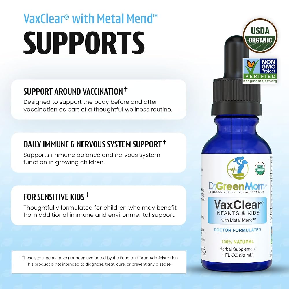 Dr. Green Mom Organic VaxClear with Metal Mend - image 3