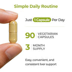 OxyEnergy Milk Thistle Liver Support Supplement