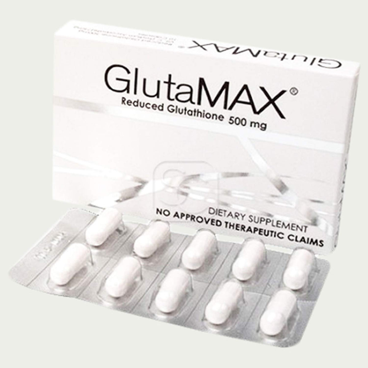 GlutaMAX Reduced Glutathione Skin Revitalization Capsules - 10 Capsules