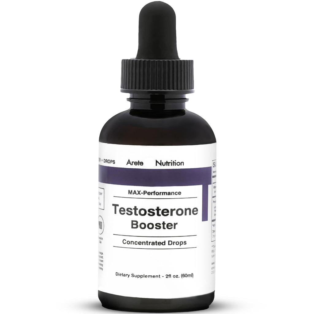 Arete Nutrition Testosterone Booster Liquid - 2 Fl Oz