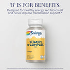SOLARAY Vitamin B Complex 50 mg - Cellular Energy Vitamins