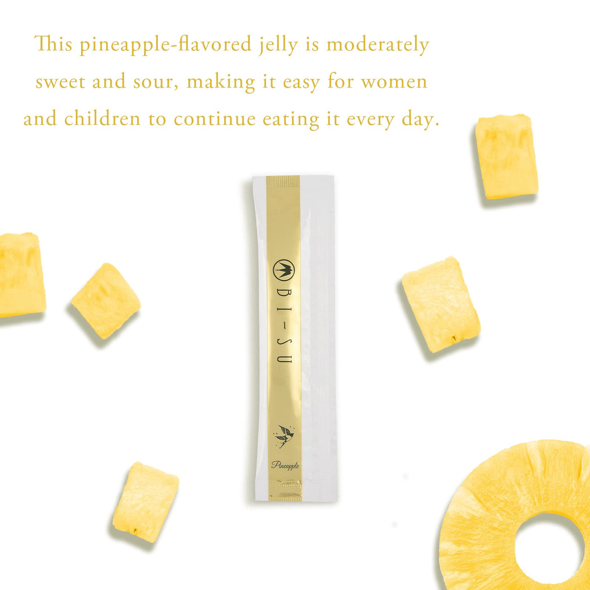BI-SU Bird's Nest Essence Collagen Jelly Stick with Vitamin C