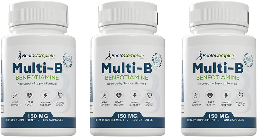 BenfoComplete Benfotiamine Multi-B Neuropathy Support Formula - 360 Capsules