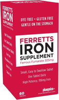 Ferretts Iron Supplement 325 mg Ferrous Fumarate - 3 Tablets