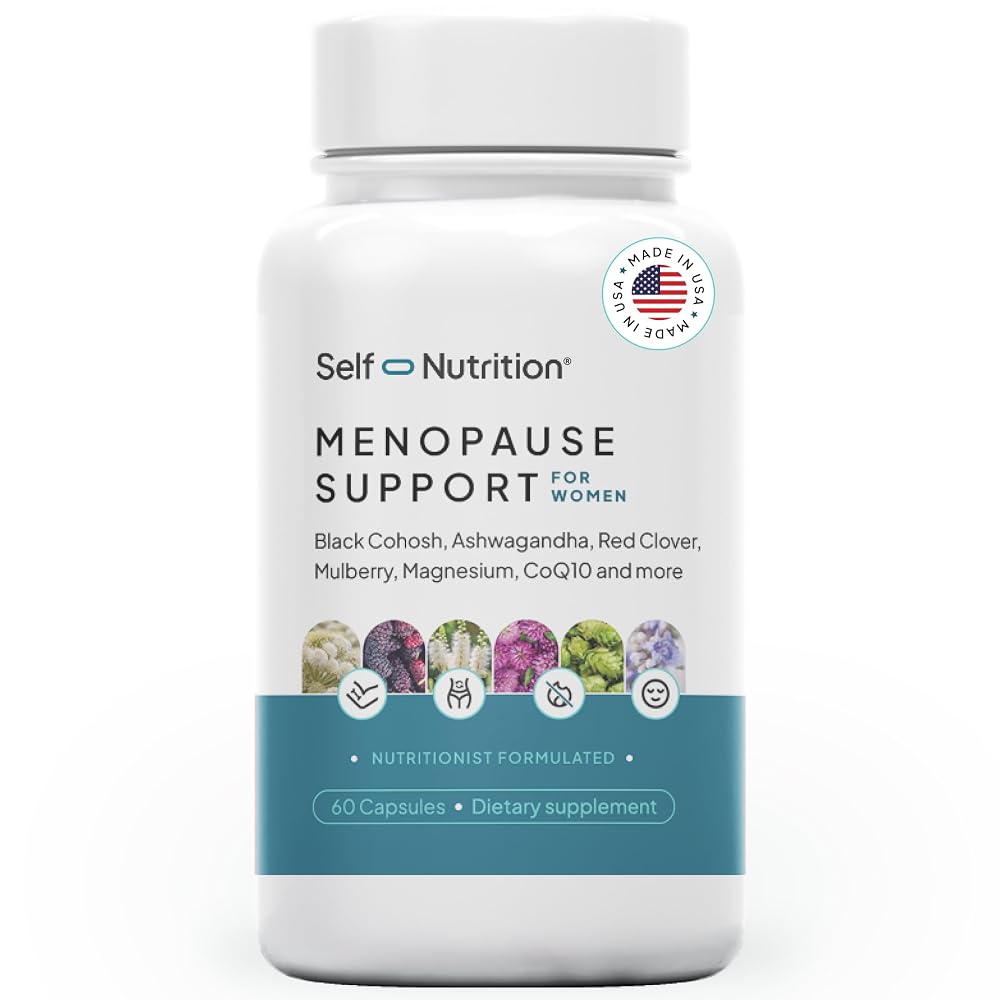 SELF NUTRITION Menopause Support for Women - 60 Capsules