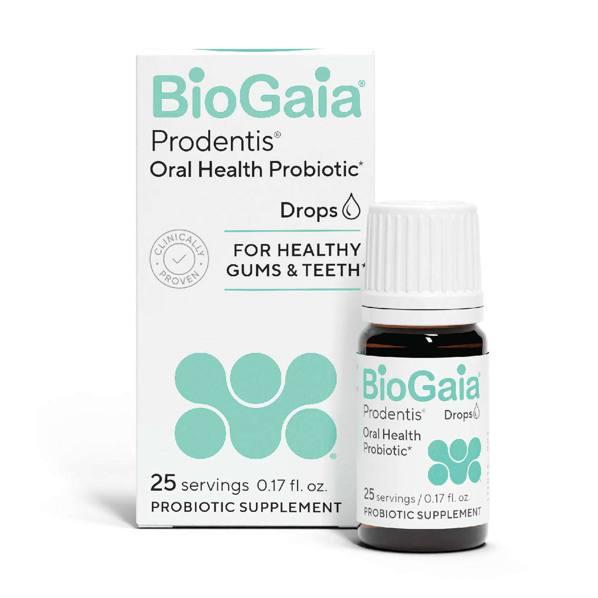 BioGaia Prodentis Oral Probiotic Drops for Teeth & Gums - 0.17 Fl Oz