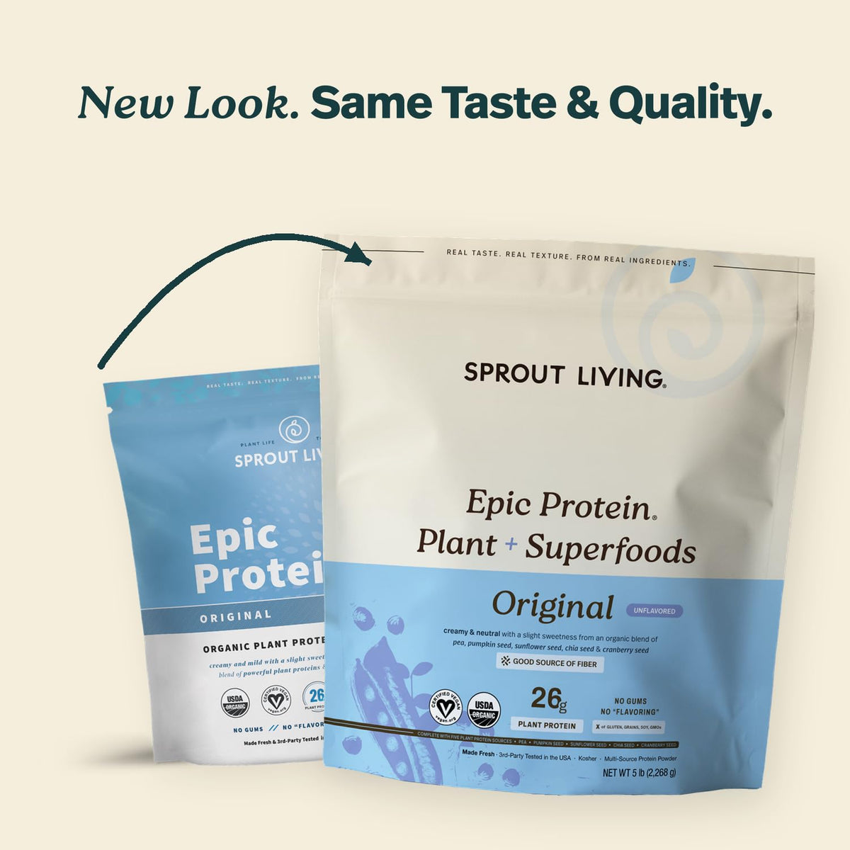 Sprout Living Organic Plant Protein + Superfoods