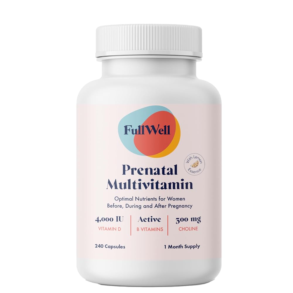 FullWell Women's Prenatal Multivitamin - Healthy Pregnancy Support