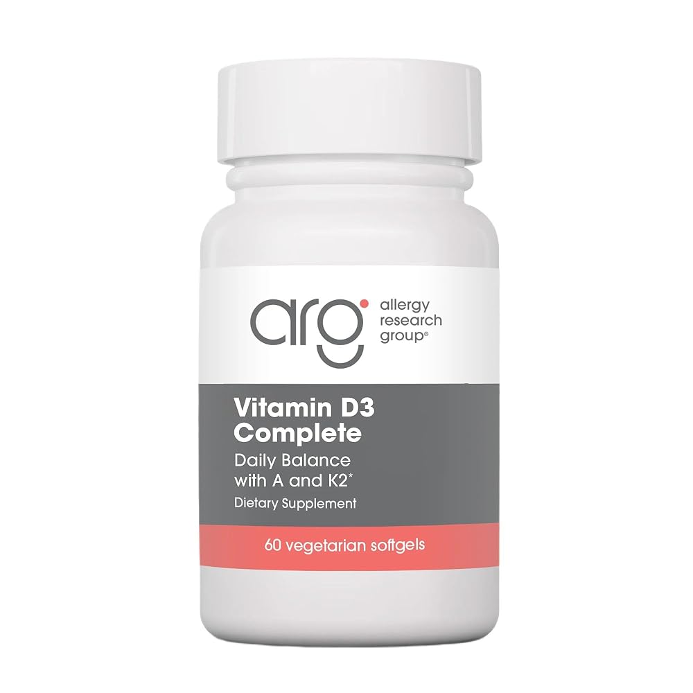 Allergy Research Group Vitamin D3 Complete - 60 Softgels