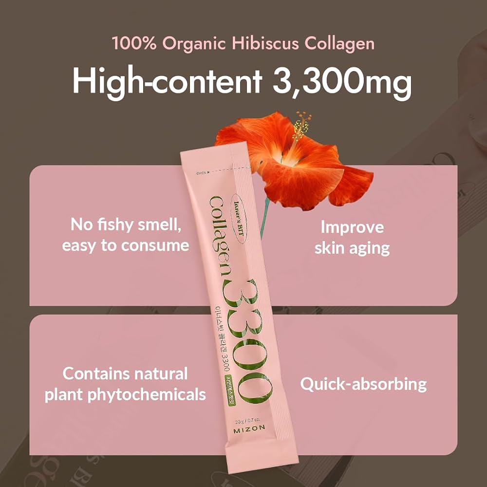 MIZON INNERSBIT Collagen Jelly 3300 Vegan Korean Collagen Jelly Snack