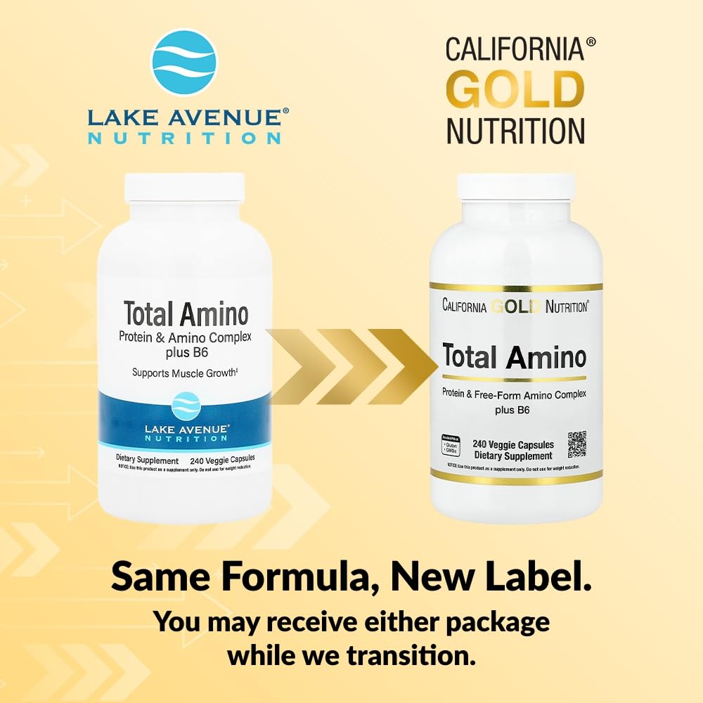 Lake Avenue Total Amino with Vitamin B-6, 20 Amino Acids - image 4