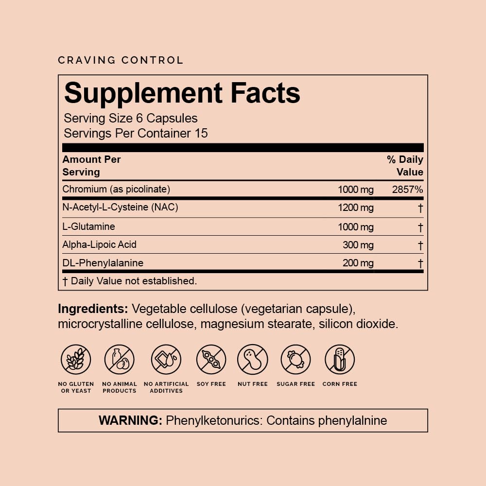 BrainMD Craving Control Appetite Management - 90 Capsules - image 2