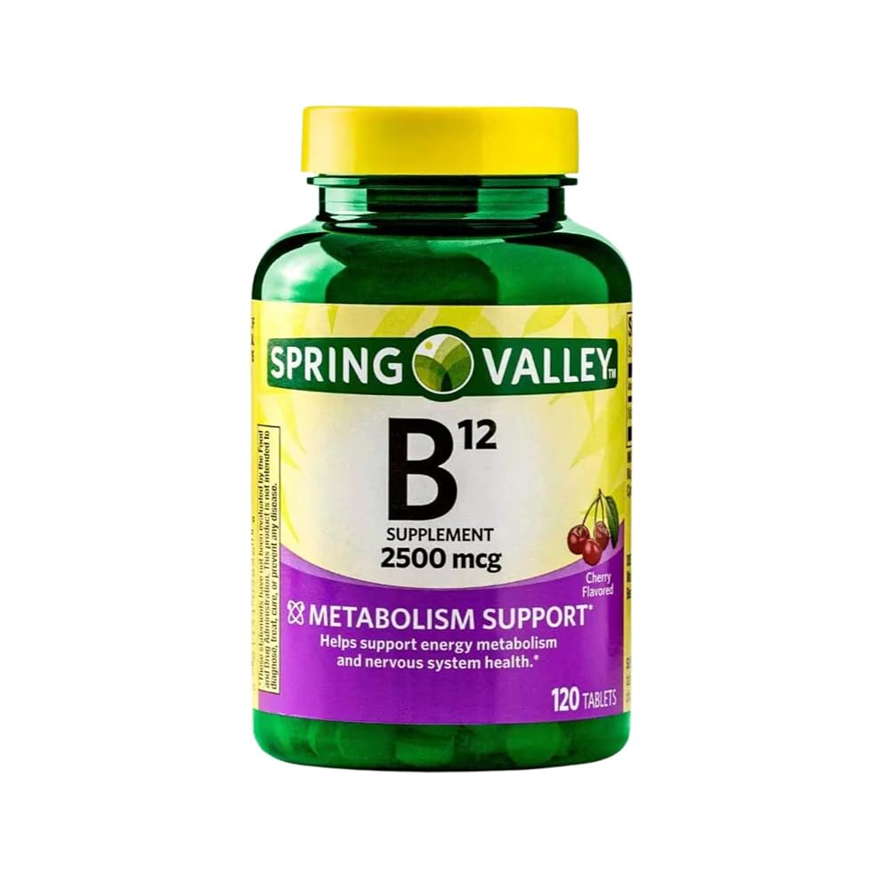 Unique Bundle Store Vitamin B12 2500 mcg 120 Tablets - B12