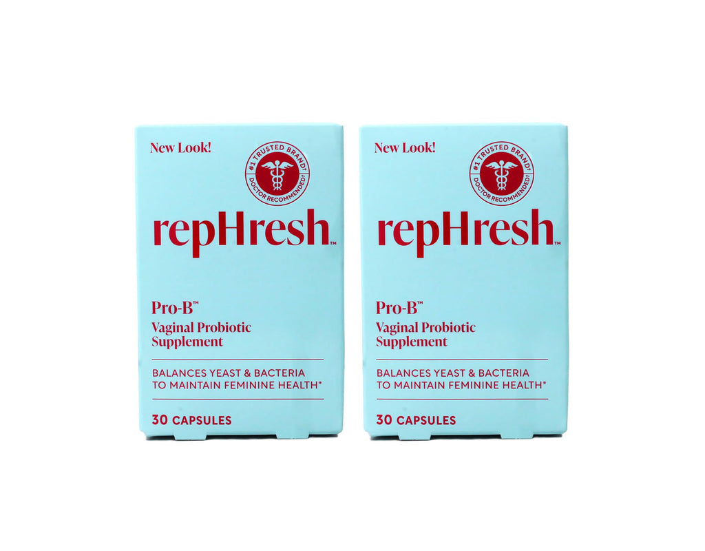 Rephresh Pro-B Vaginal Probiotic Supplement - 60 Capsules