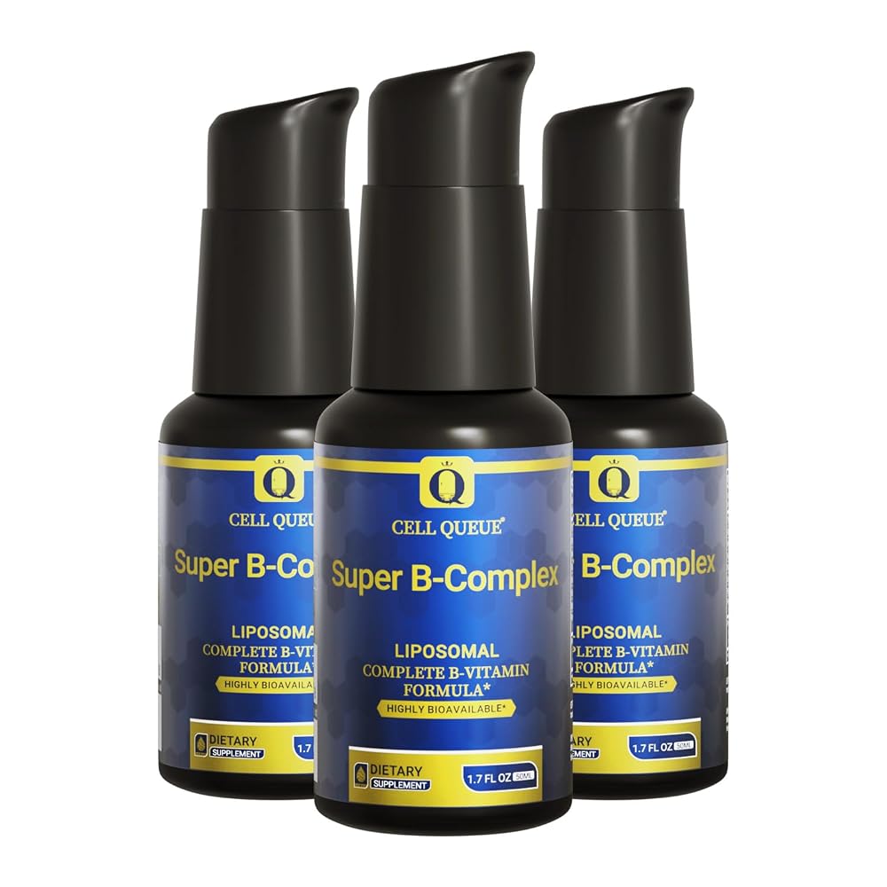 Cellqueue Methylated B Complex Liquid Vitamin - with Liposomal