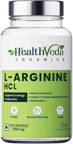 Generic L-Arginine 1000 mg with Chromium Picolinate - 60 Vegetarian Capsules