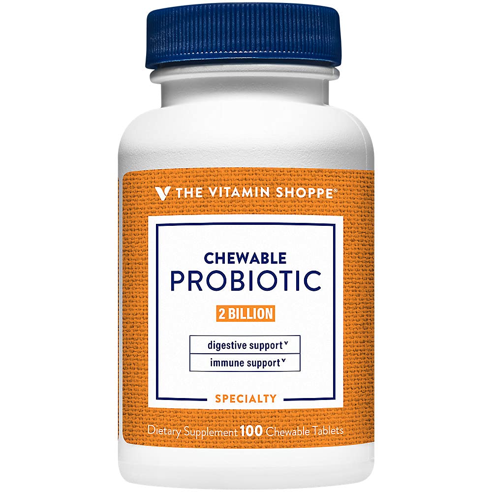 The Vitamin Shoppe Probiotics Digestive Health - 100 Tablets