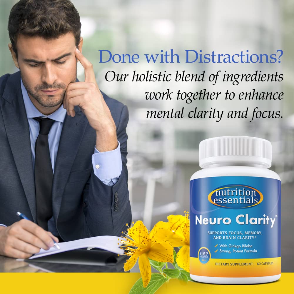 Nutrition Essentials Nootropic Brain Support - 60 Capsules - image 3