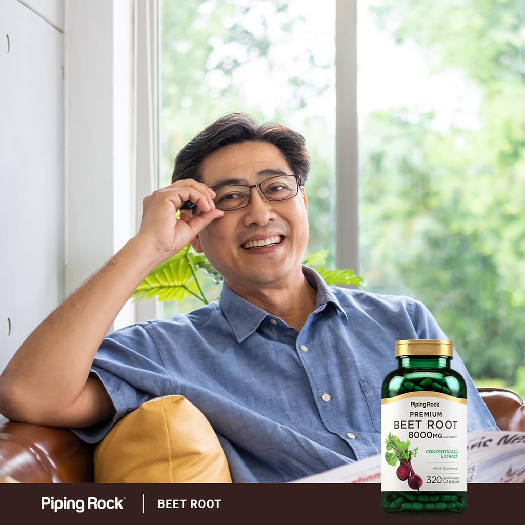 Piping Rock Beet Root Powder Capsules - 320 Count - image 6
