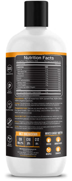 Intentionally Bare Organic Pure 99.2% C8 MCT Oil - Keto