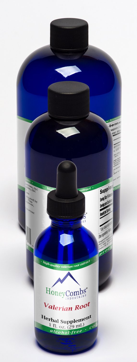 HoneyCombs Valerian Root Alcohol-Free Liquid Extract - 1 Count