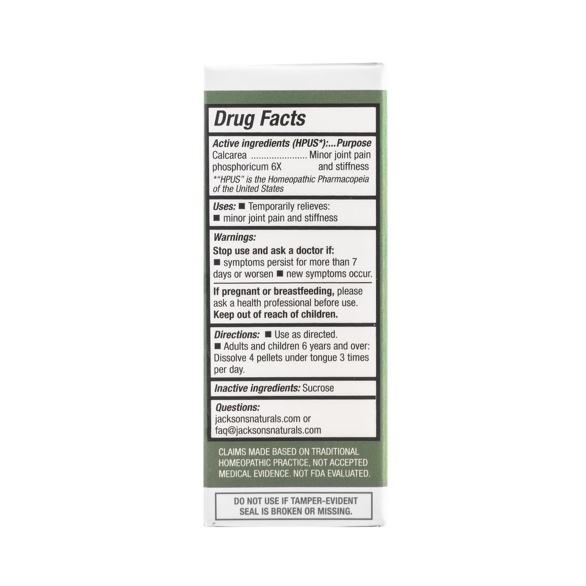 Jackson's #2 Calc Phos 6X Cell Salt - 500 Pellets - image 4