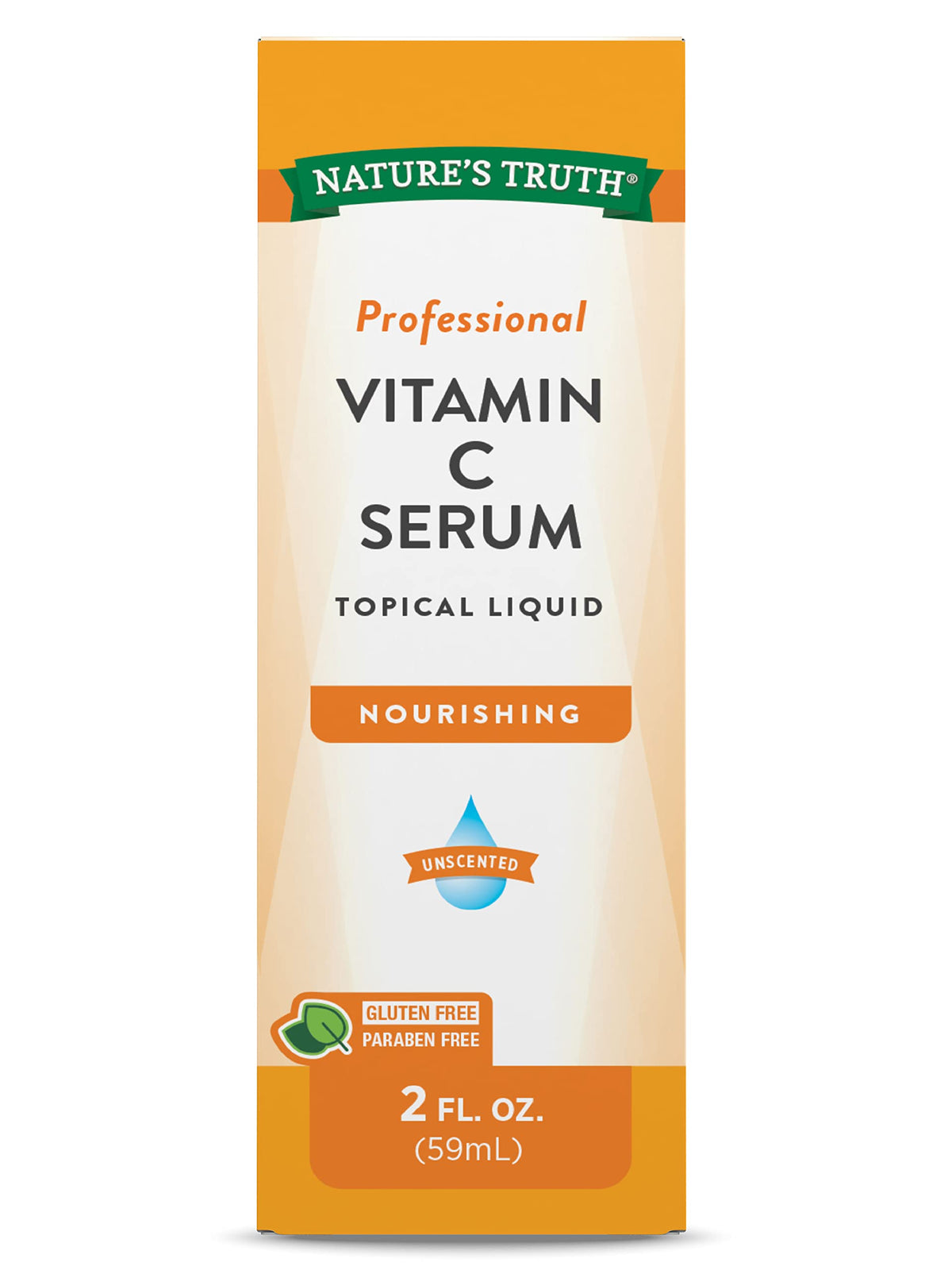 Nature's Truth Vitamin C Serum for Face & Skin - 2 fl oz
