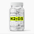 SonoHealth Vitamin D3 + K2 with BioPerine - 60 Capsules