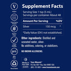Trace Minerals Colloidal Silver Liquid Supplement - 8 oz - image 3