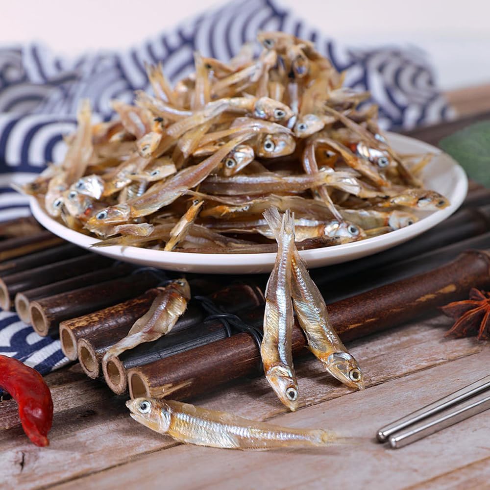 CHEWYZ Dried Fish Dried Silver Fish Dried Fish for People