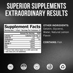 4D NUTRITION Omega-3 Fish Oil with EPA & DHA - 60 Softgels - image 2
