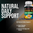 The CBD Project Organic Hemp Gummies Nerve Support - 50 Count - image 6