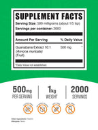 BulkSupplements.com Guanabana Extract Powder (Soursop)