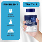 VIDAPLEXTRA Neuro Fortis Pro Cognitive Support - 180 Capsules - image 3