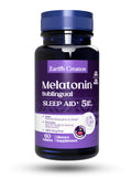 Earth's Creation Melatonin 5 mg Sublingual Sleep Support - 60 Tablets