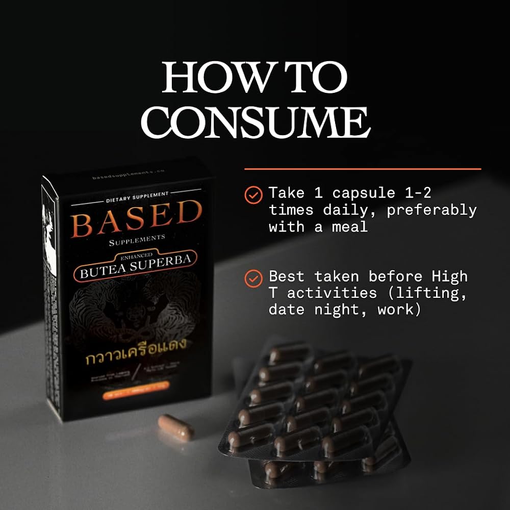 Based Supplements Butea Superba Extract Root Powder - 1 Capsules - image 3