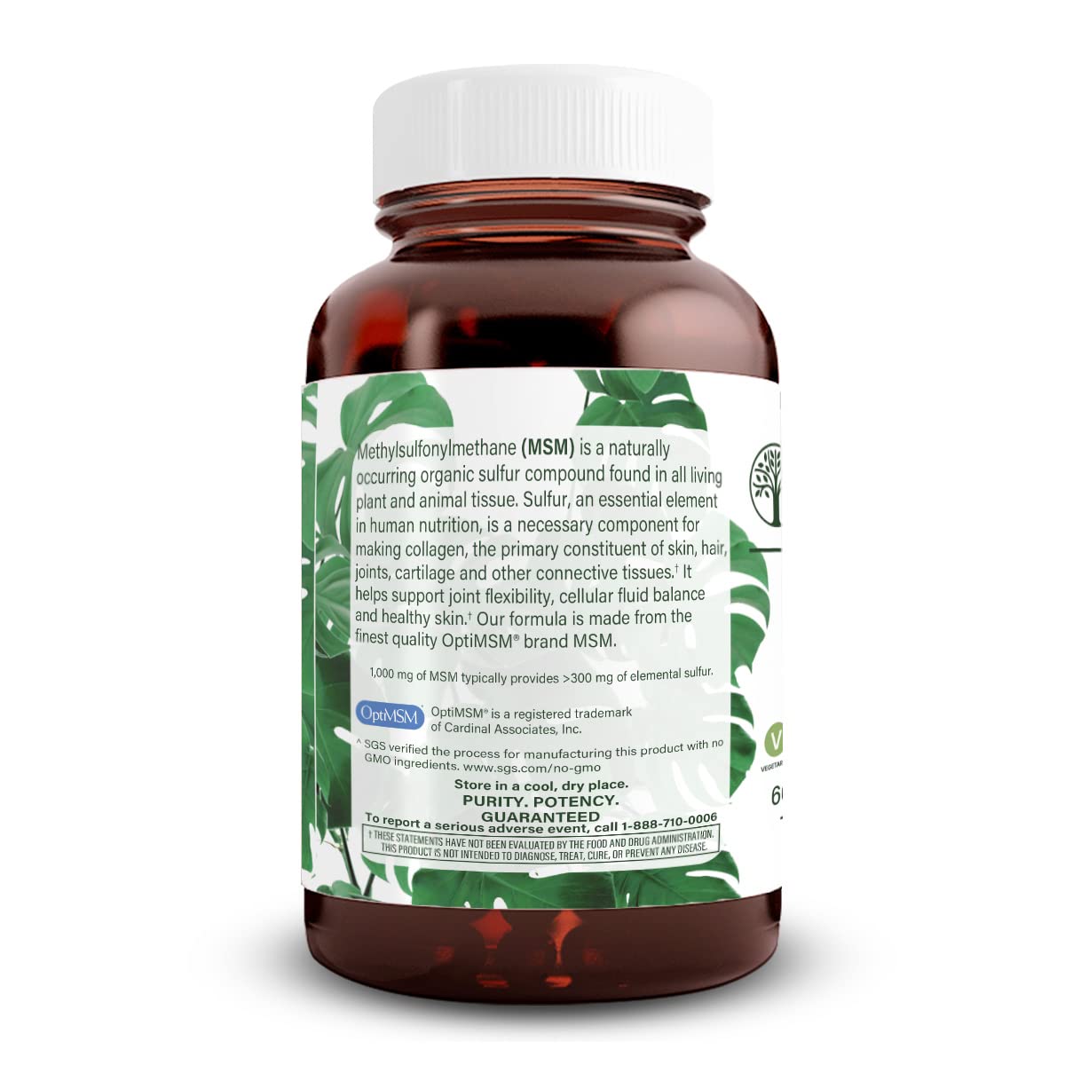 Natural Nutra OptiMSM with Methylsulfonylmethane