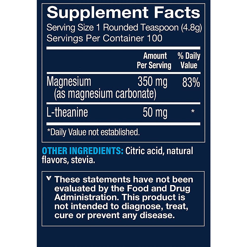 Vthrive Magnesium Relax Powder Supports Stress Relief